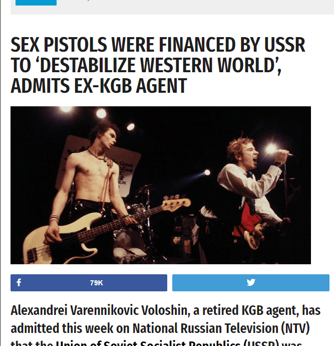 Never Mind the&nbsp;Bollocks