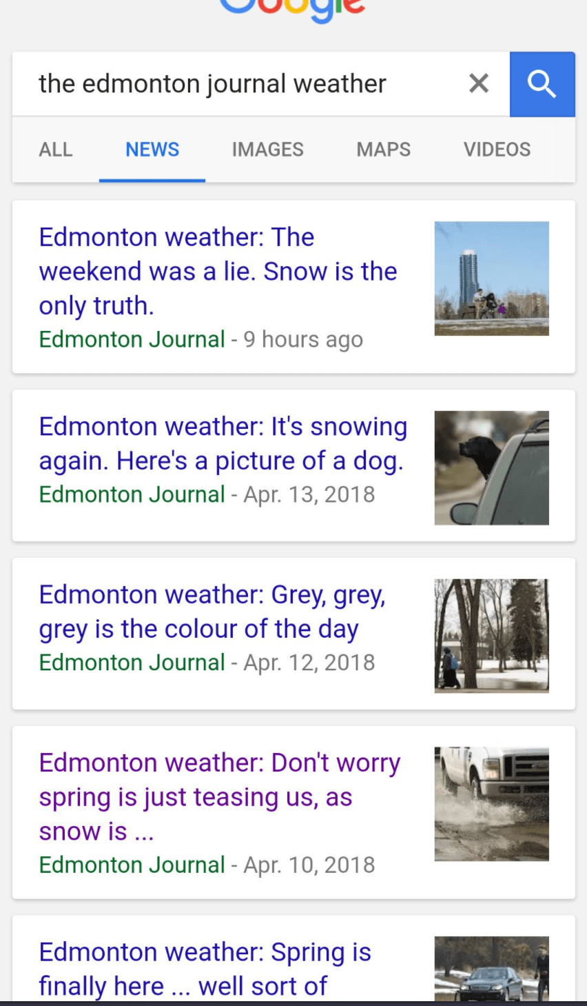 Depressed Weather Reporter