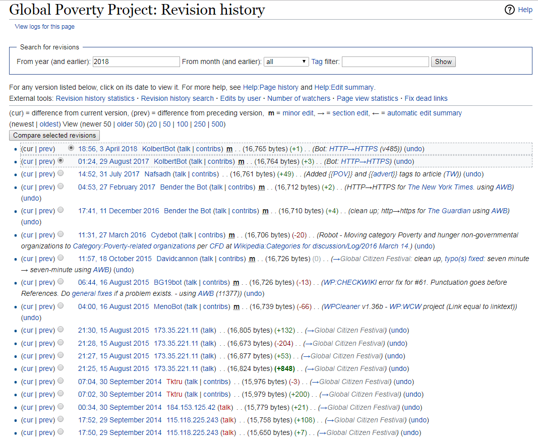 global poverty project